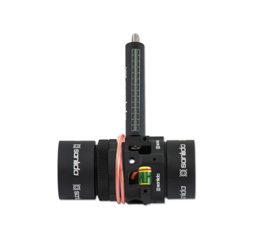 Sanlida Scope X10 Red Fiber Optic and Sun Shades - 2