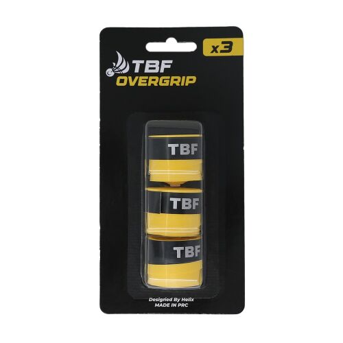 TBF 3-Pack Badminton Grip - Yellow - 1