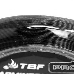 TBF Badminton String BKP100BL-PRO 100m Black - TBF (1)