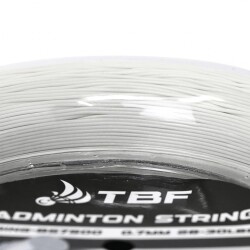 TBF Badminton String BKS200W 200m White - TBF (1)