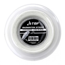 TBF Badminton String BKS200W 200m White - TBF