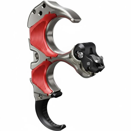 Tru Ball Elden Tetik Aileron HBC Flex 3 Finger Quick Silver Brass - 3