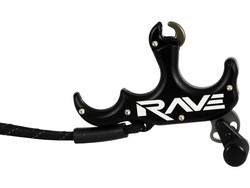 Tru Ball Release Rave 3-Finger Black - 1