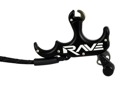 Tru Ball Release Rave 3-Finger Black - 1
