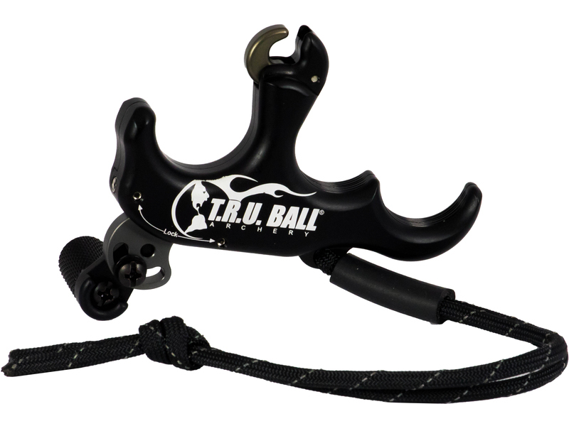 TRU BALL RELEASE RAVE 3FINGER BLACK RELEASES NAVEK ARCHERY