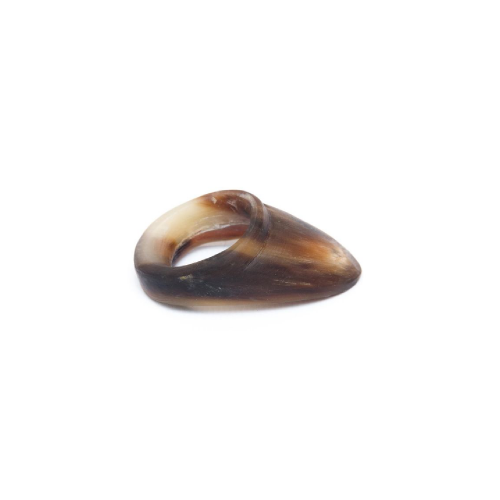 White Feather Thumb Ring - 4