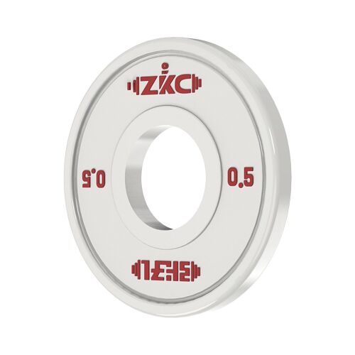 ZKC IWF Approved Training Plate 0.5 Kilogram - 1
