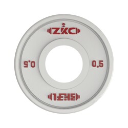 ZKC IWF Approved Training Plate 0.5 Kilogram - 2