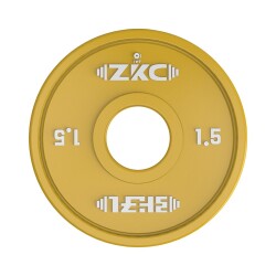 ZKC IWF Approved Training Plate 1.5 Kilograms - 2