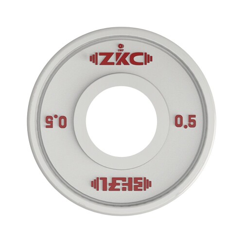 ZKC Training Plate ZKX-I 0.5kg IWF Approved - 1