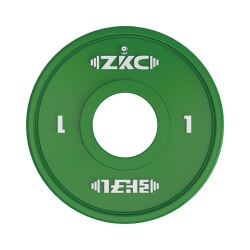 ZKC Training Plate ZKX-I 1kg IWF Approved - ZKC